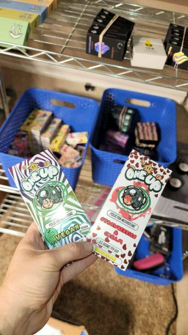 One UP Mushroom Chocolate Bars - Image 2